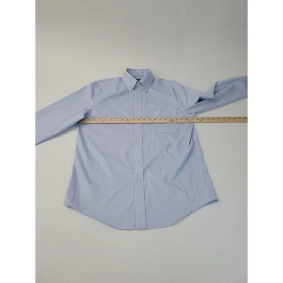Lauren Ralph Lauren Women's Long Sleeve Stretch Dress Shirt, Medium, 15.5 34/35 - Picture 7 of 8